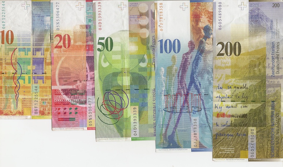 valuta valutară elvețiană